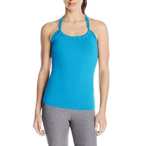 Prana Quinn Chakara Performance Knit Yoga Top Double Racerback Size Small